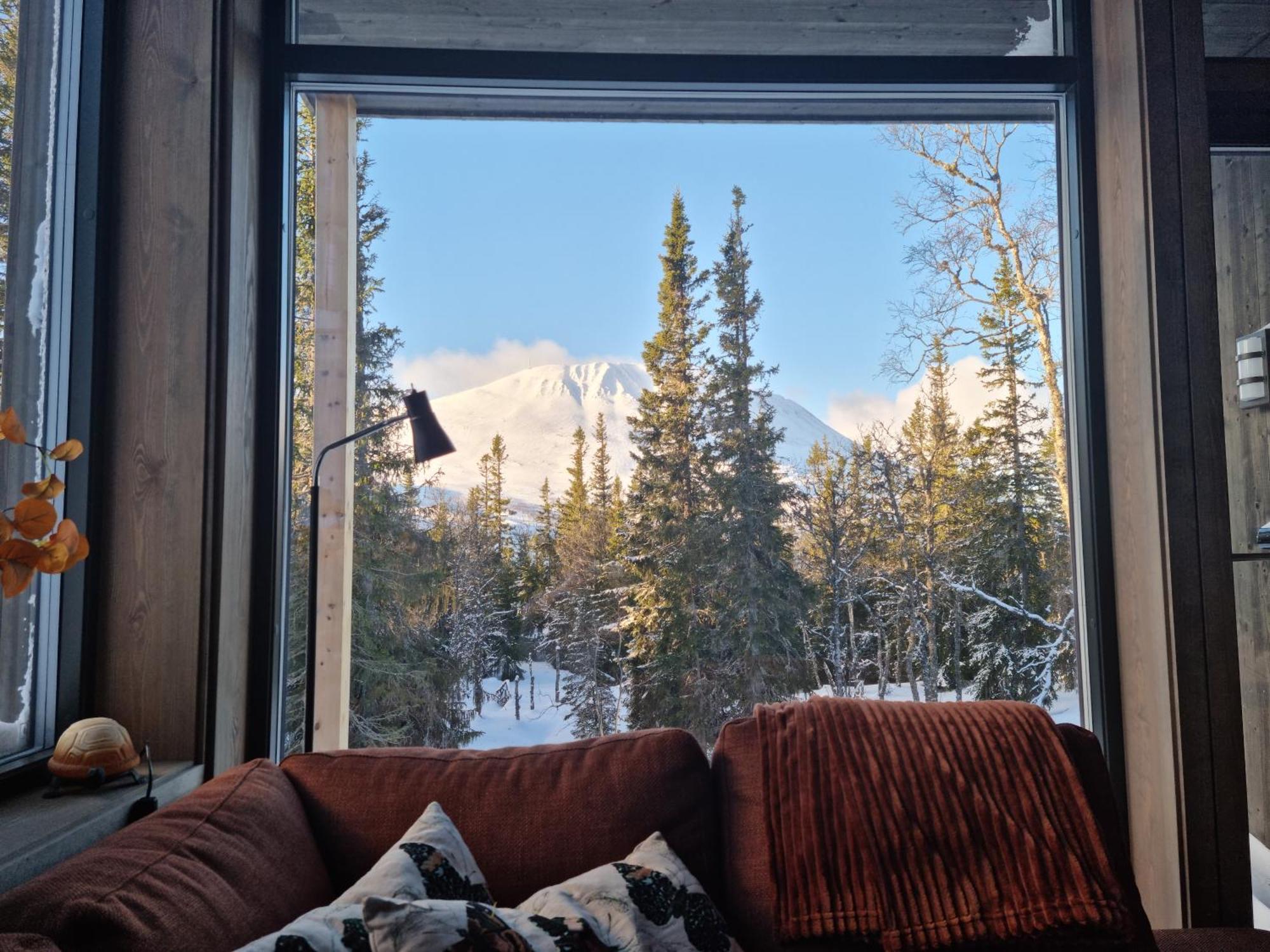 Ny Leilighet Med Flott Utsikt Til Gaustatoppen Rjukan Exterior foto